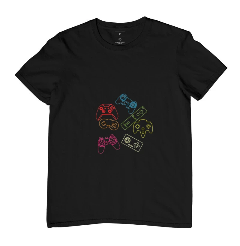 Camiseta masculina gamer's