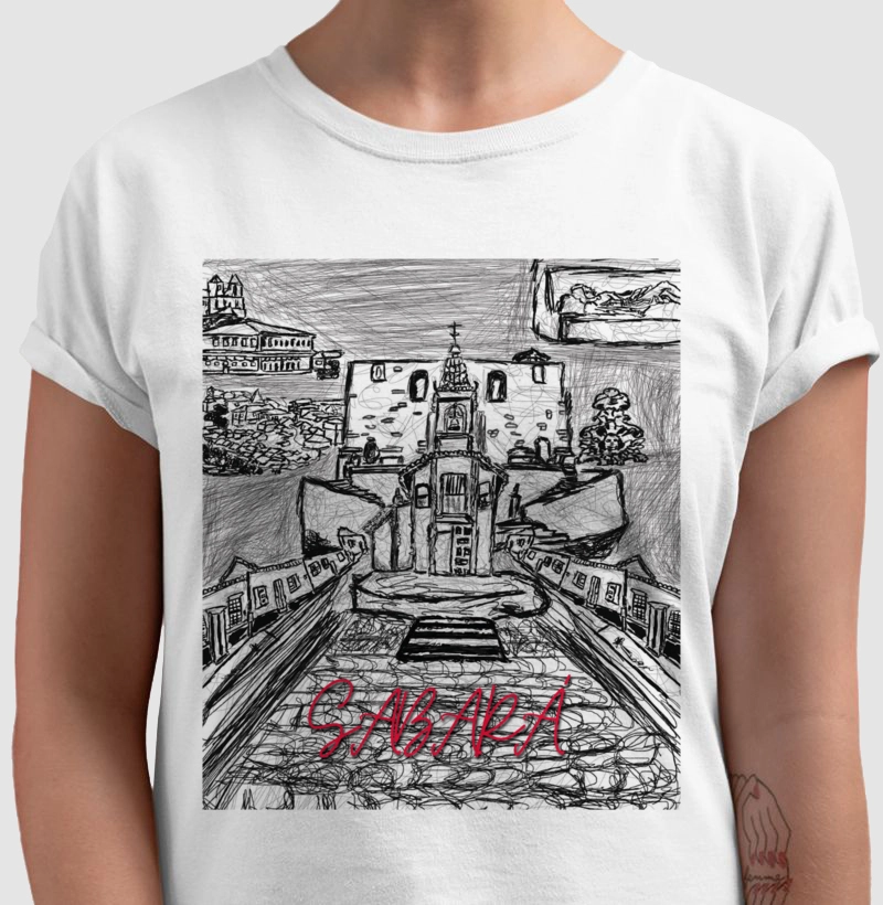 Camiseta Ilustrada Sabará