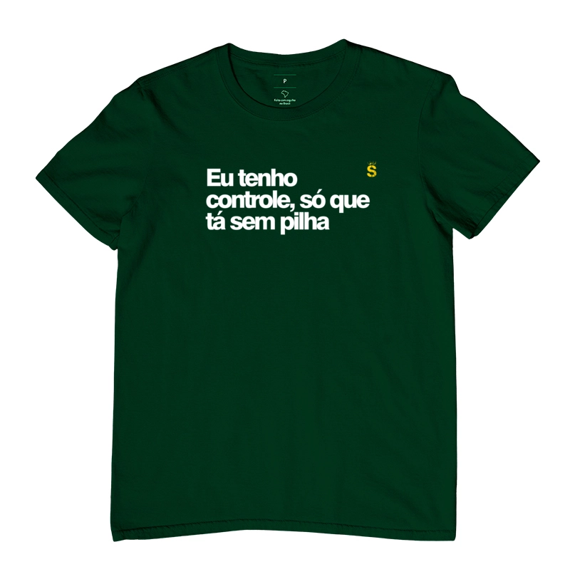 Eu tenho controle só que tá sem pilha