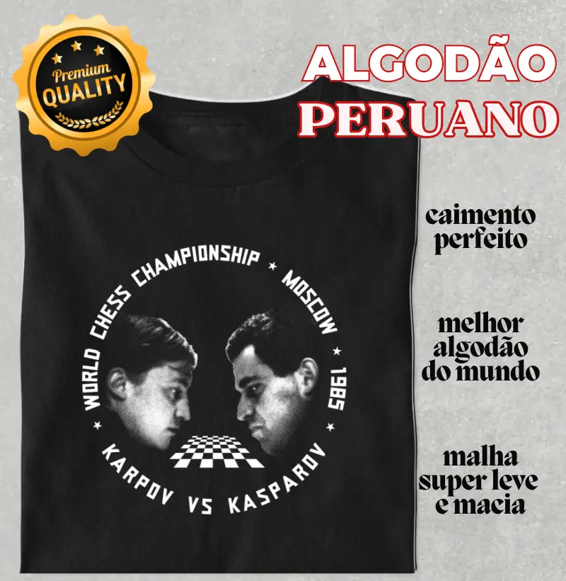 Karpov x Kasparov - Campeonato Mundial 1985