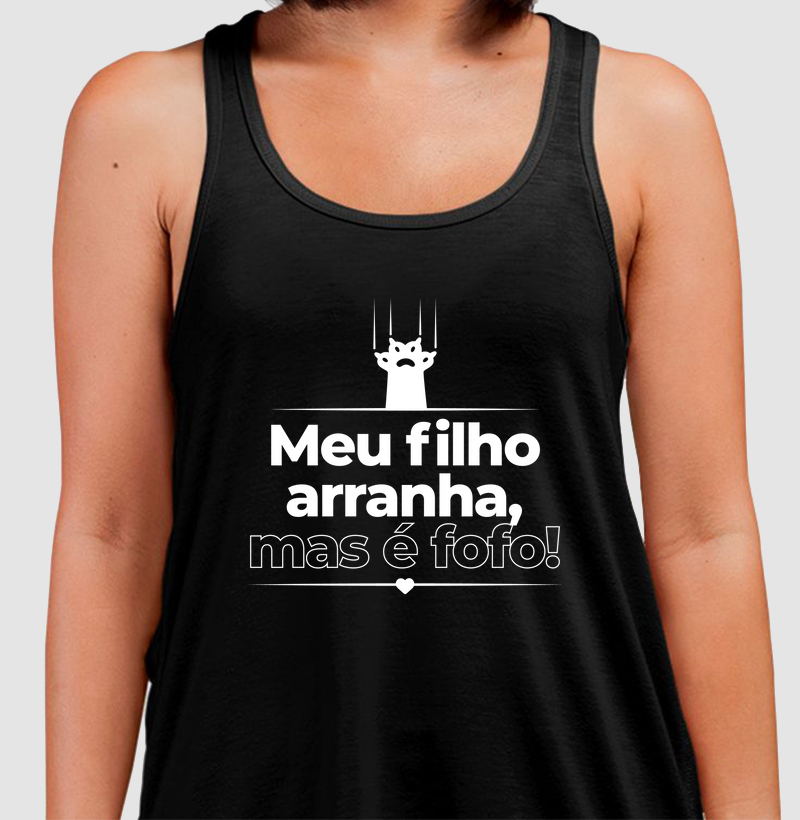Meu filho arranha, mas é fofo!