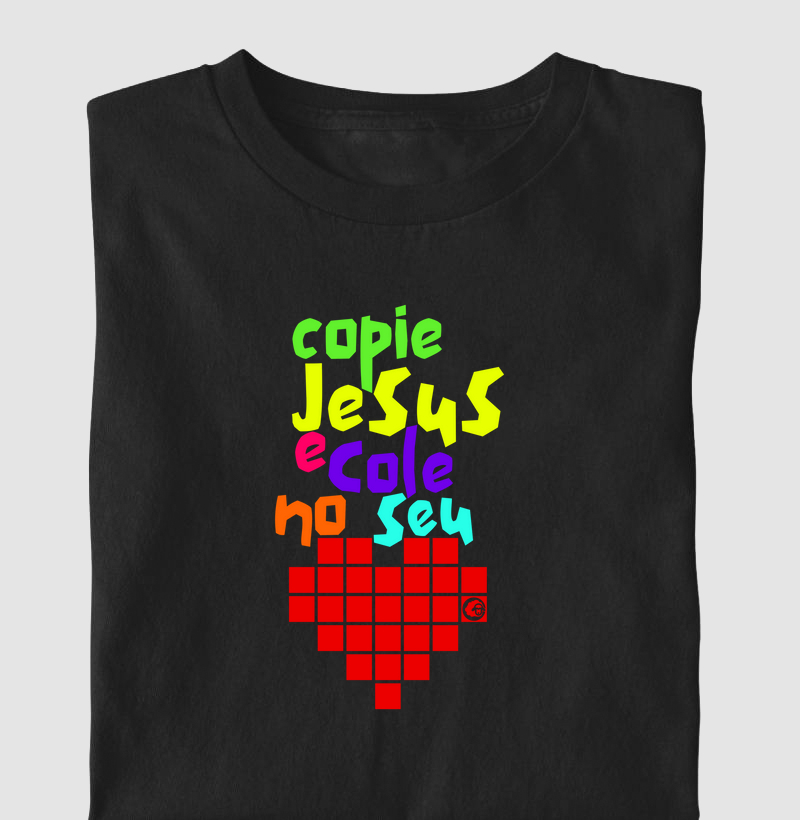 Copie e cole no coração
