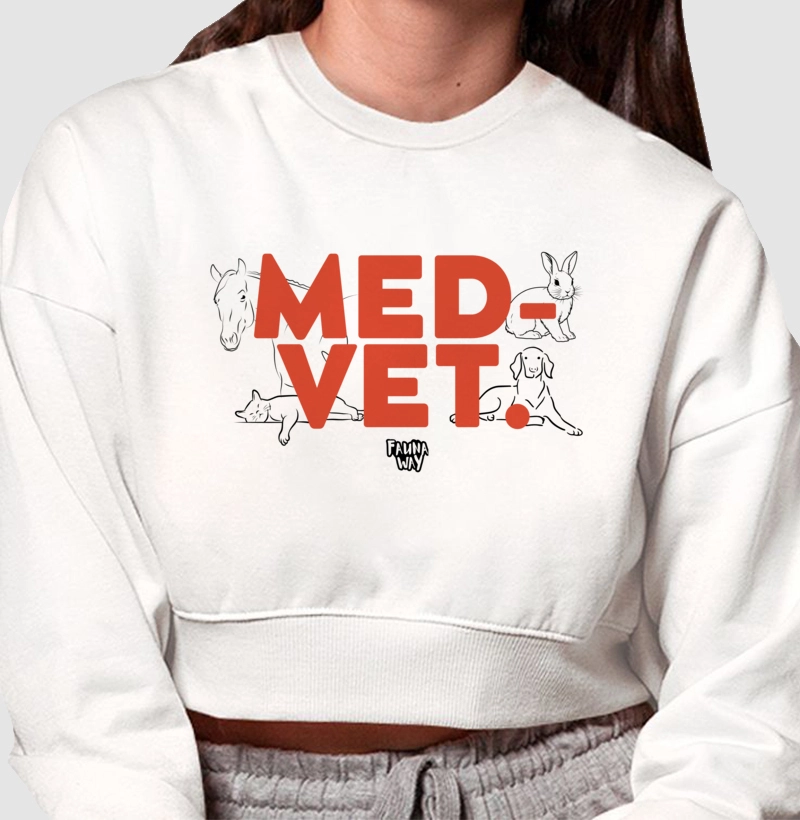 Moletom MED-VET - Cropped