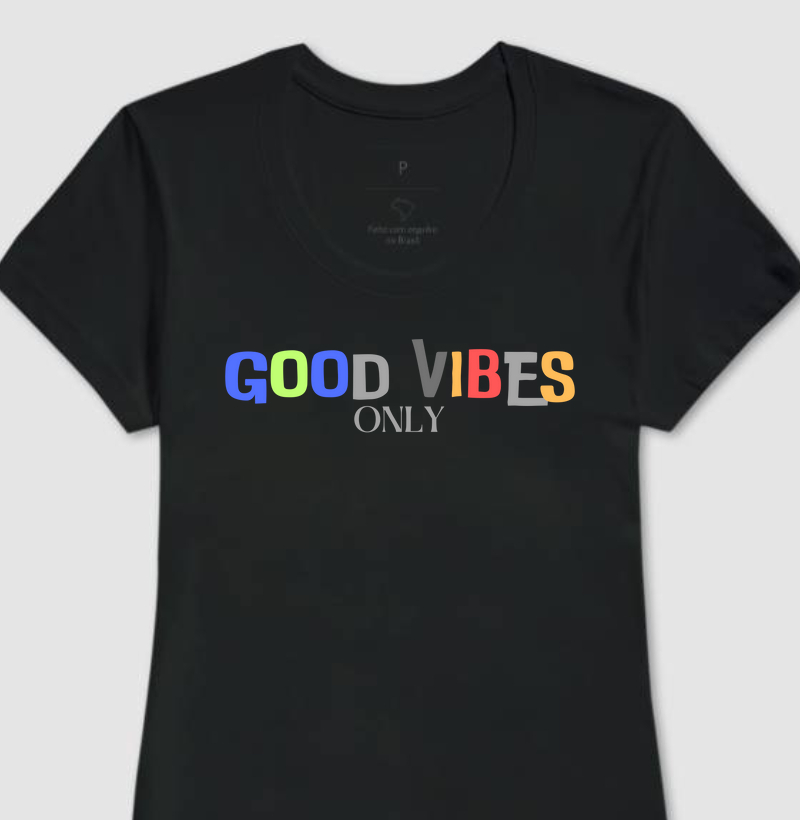 Camiseta GOOD VIBES