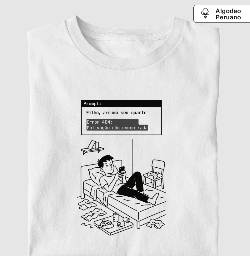 Filho, arruma o seu quarto error