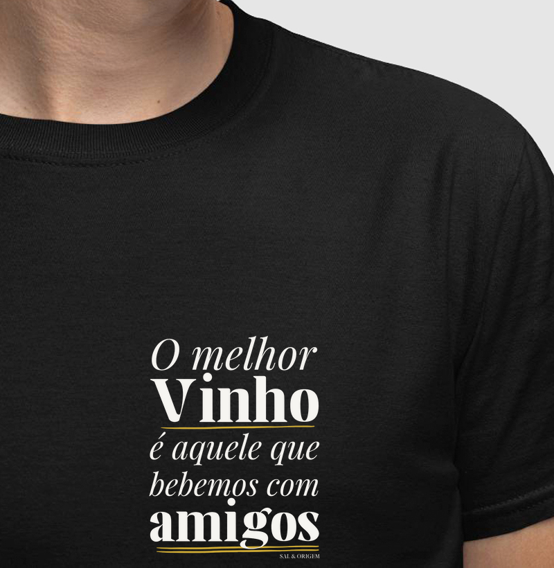 O melhor vinho -> bolso