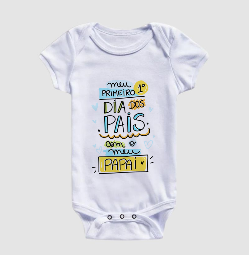 Meu 1º Dia dos Pais com Papai (menino - versão 1)