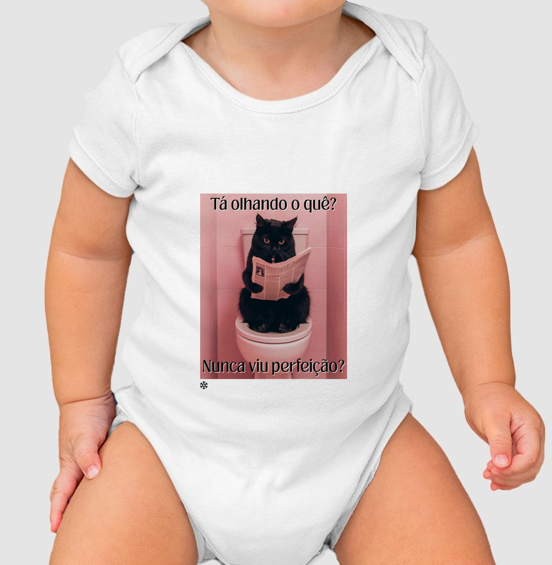 Body Infantil Tá olhando o que?
