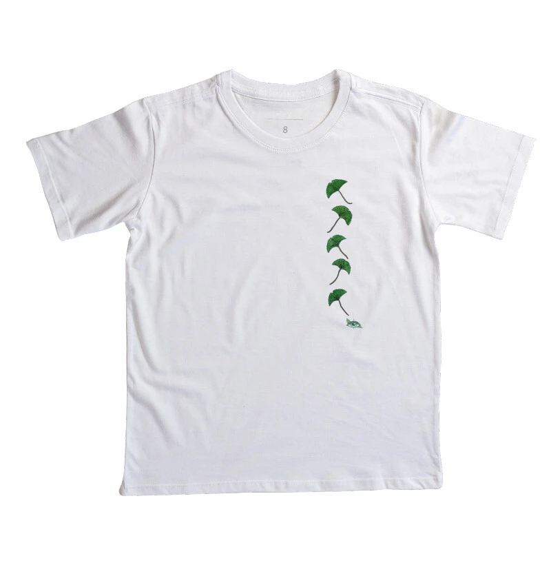 Camiseta Ginko Aquarela