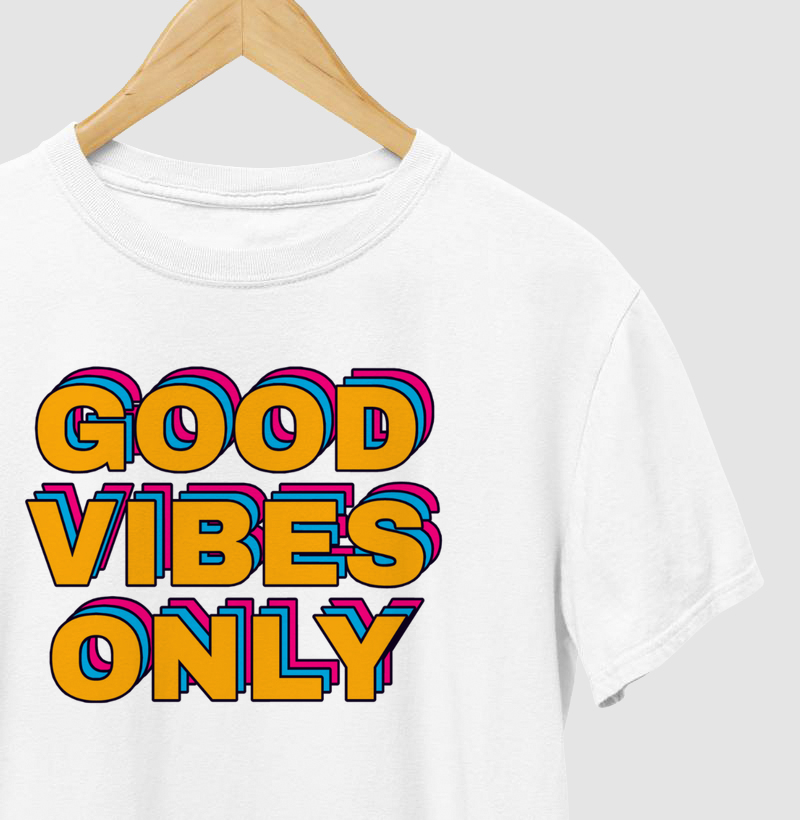 Camiseta Good Vibes Only