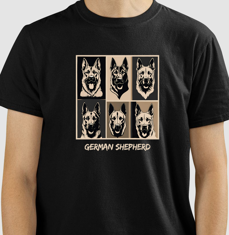 Camiseta Pastor Alemão