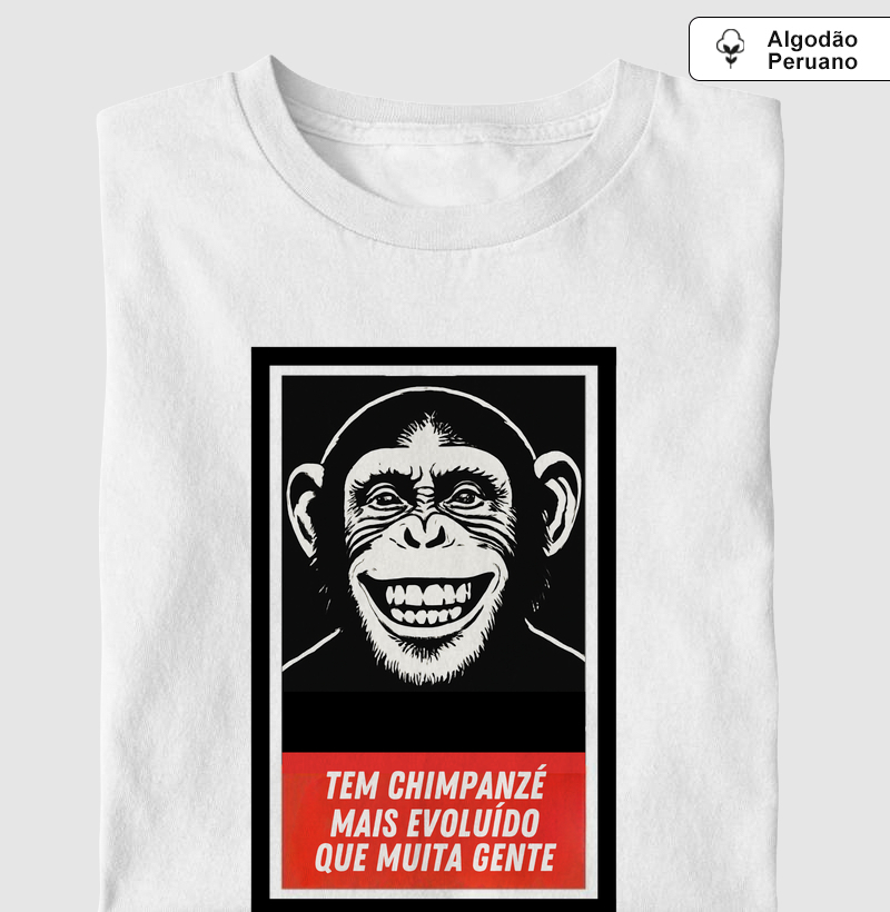 TEM CHIMPANZÉ MAIS EVOLUÍDO