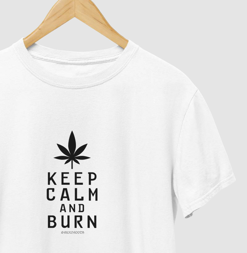 Camiseta BR00093 Keep Calm And Burn