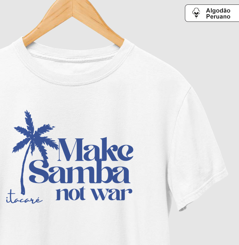 ITACARÉ (letra azul) - Algodão Peruano