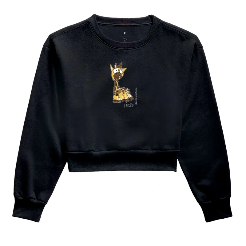 MOLETOM CROPPED – GIGI GIRAFA