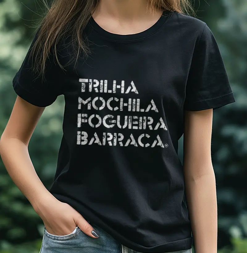 Trilha Mochila Fogueira e Barraca