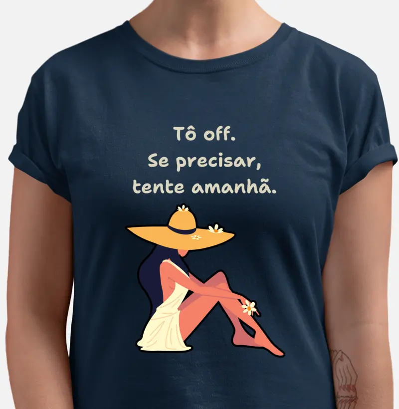 Tô off, se precisar tente amanhã