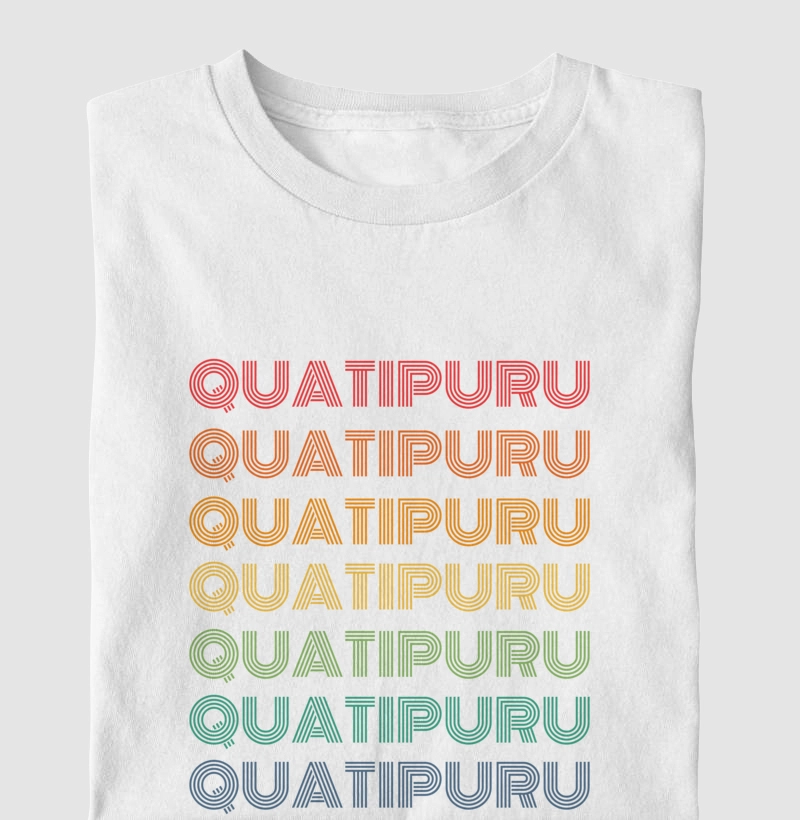 Quatipuru Letreiro Retrô