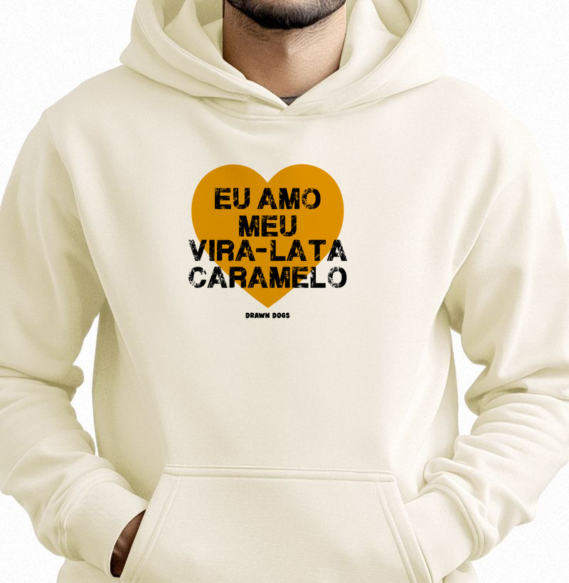Eu amo meu vira-lata caramelo
