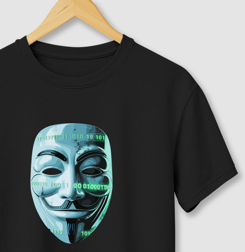Camiseta Máscara Anonymous (CYB)