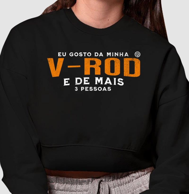 Eu gosto da minha V-rod e de mais 3 pessoas