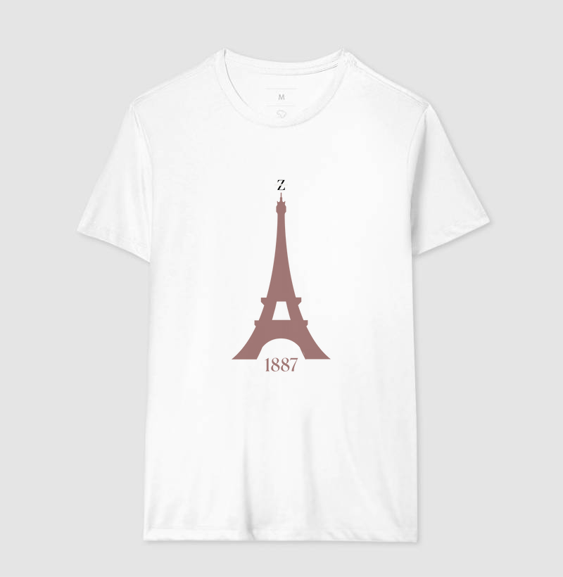 Camiseta Eiffel Rosa / Monumentos