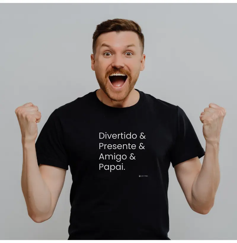 Camiseta Dia dos Pais Divertido&Presente