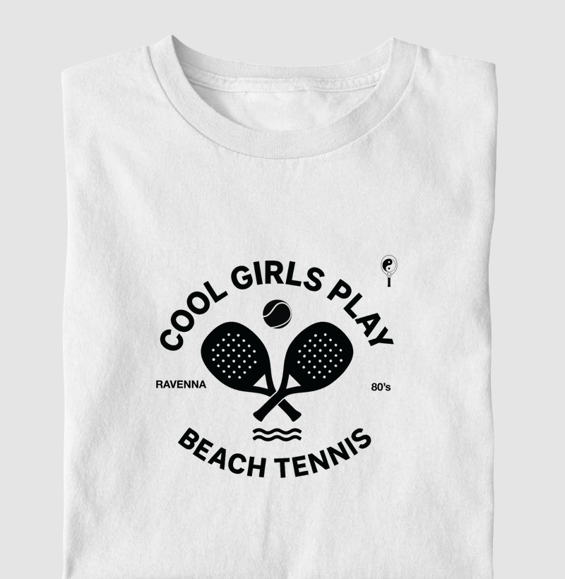 Cool Girls Play Beach Tennis