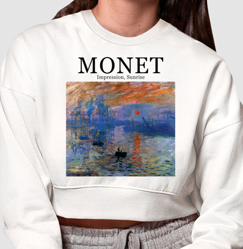 Impressão, Nascer do Sol (1872) - Claude Monet