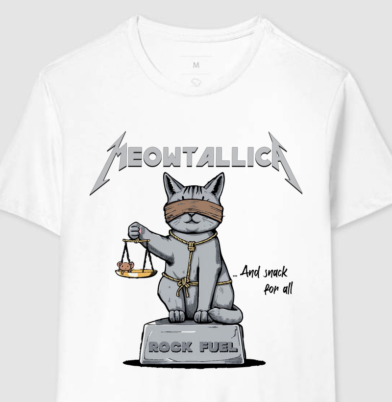 Meowtallica white
