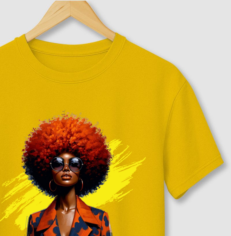 Mulher Preta - Camiseta estampada