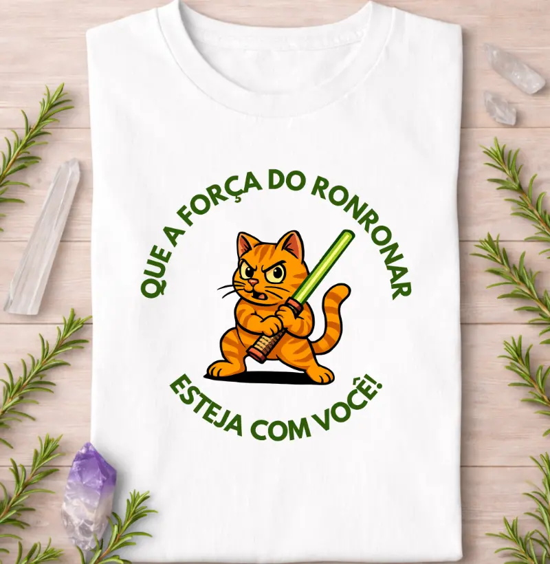 Que a Força do Ronronar esteja com você