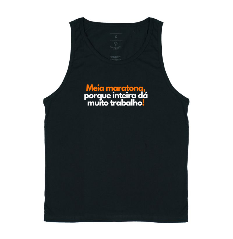 Meia Maratona, Porque Inteira Dá Muito Trabalho - Laranja
