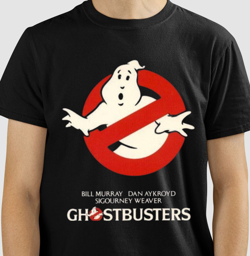 Camiseta Caça Fantasmas Logo