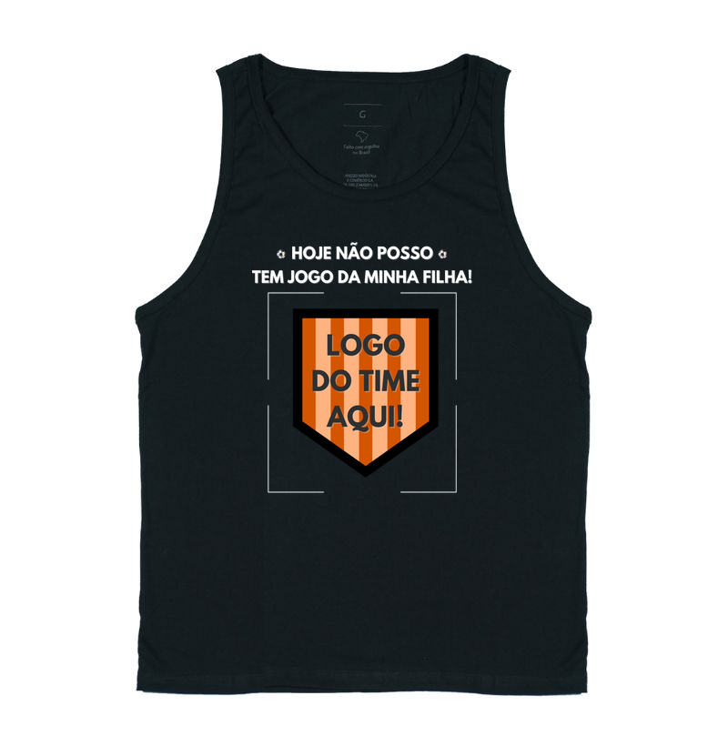 Camiseta Personalizada - Hoje Não Posso!