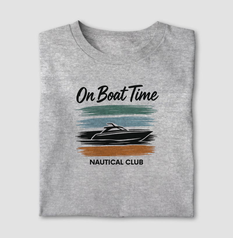 On Boat Time - Algodão 30.1