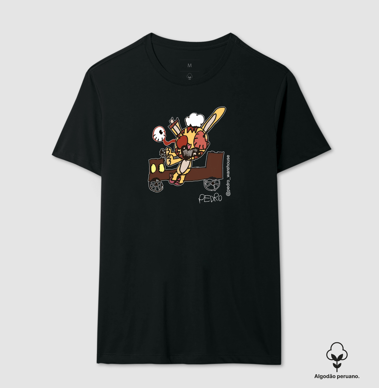 CAMISETA MASC/FEM - COELHO CAOLHO