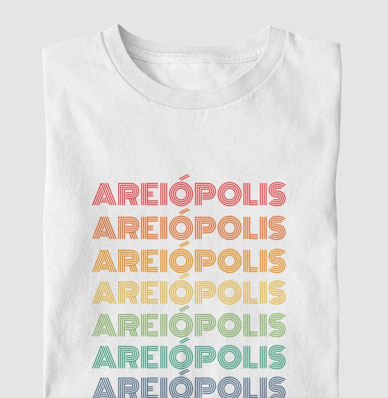Areiópolis Letreiro Retrô