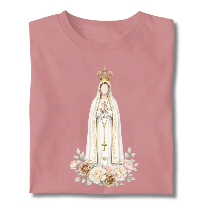 Nossa Senhora de Fátima Aquarela