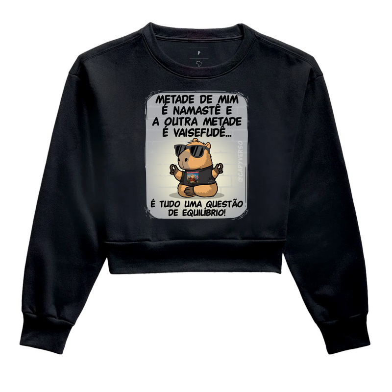 Camiseta Capivara Namastê