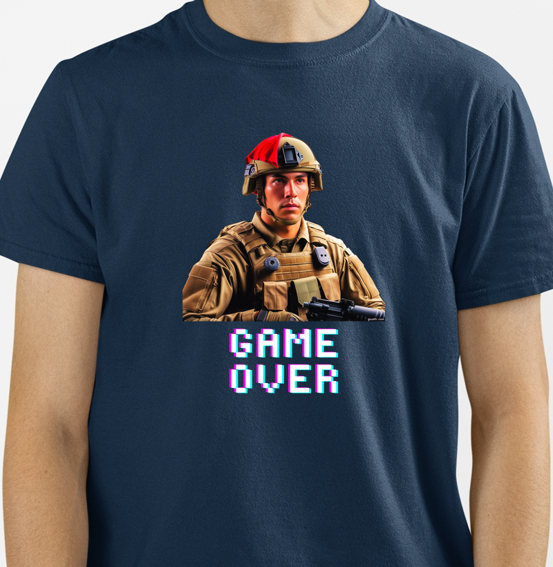 Game Over Red Cloth