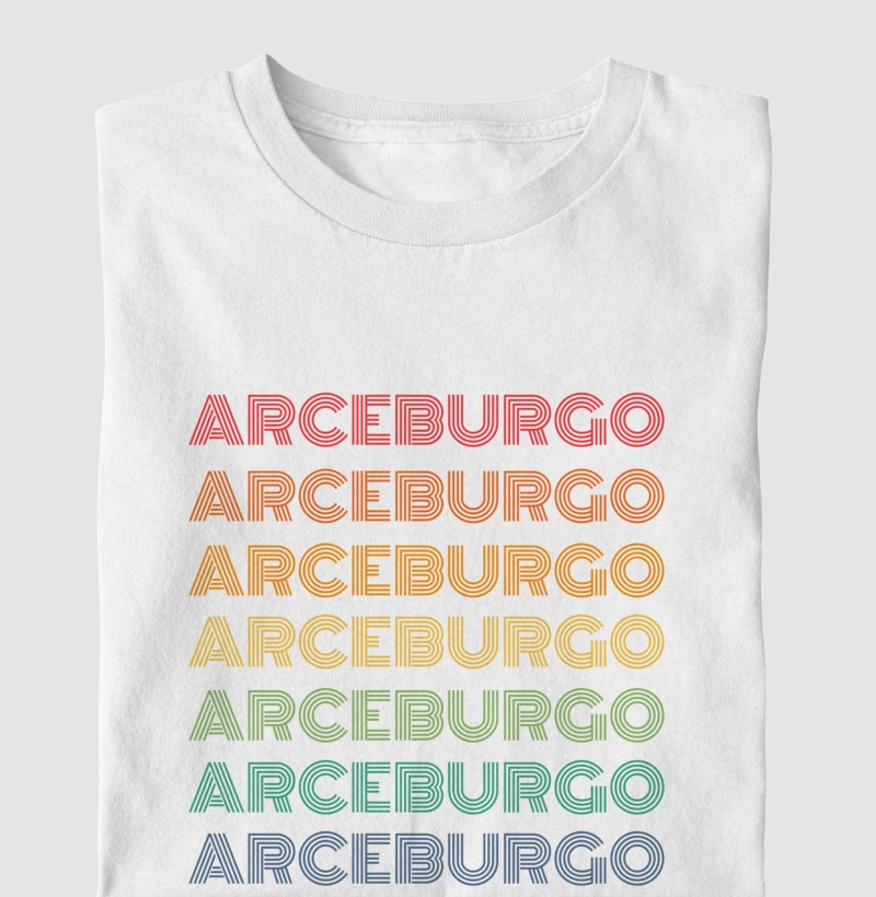 Arceburgo Letreiro Retrô