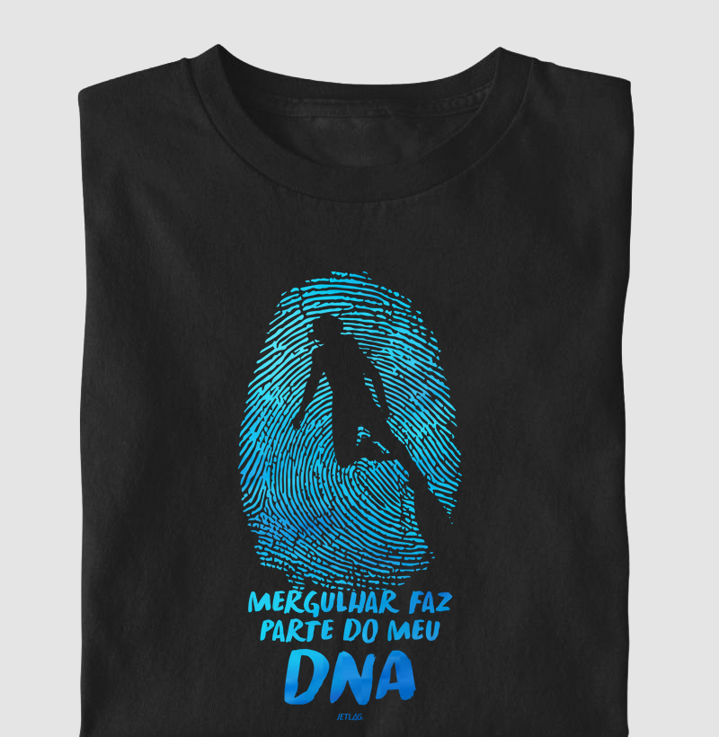 Mergulhar faz parte do meu DNA