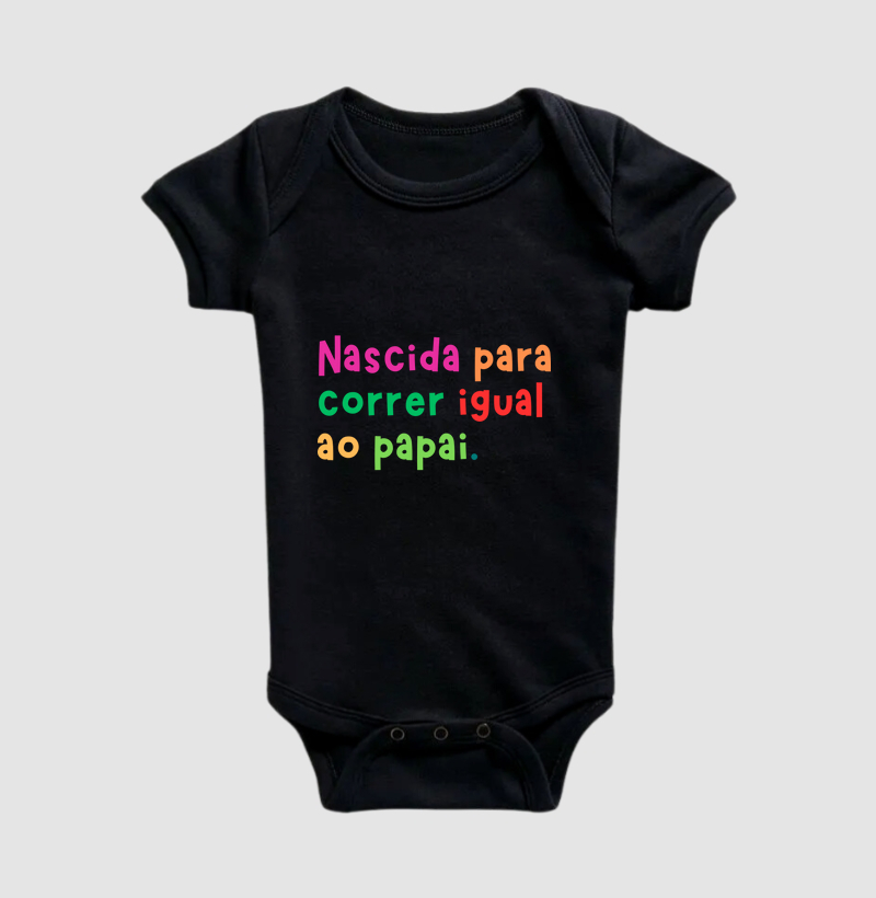 Nascida Para Correr Igual Ao Papai
