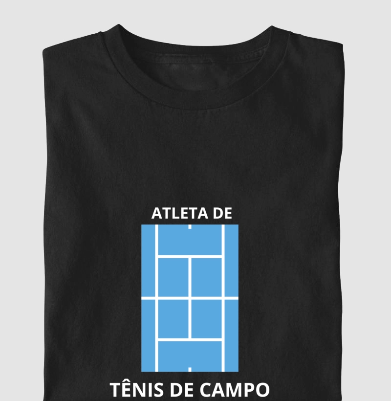 ATLETA DE TÊNIS DE CAMPO
