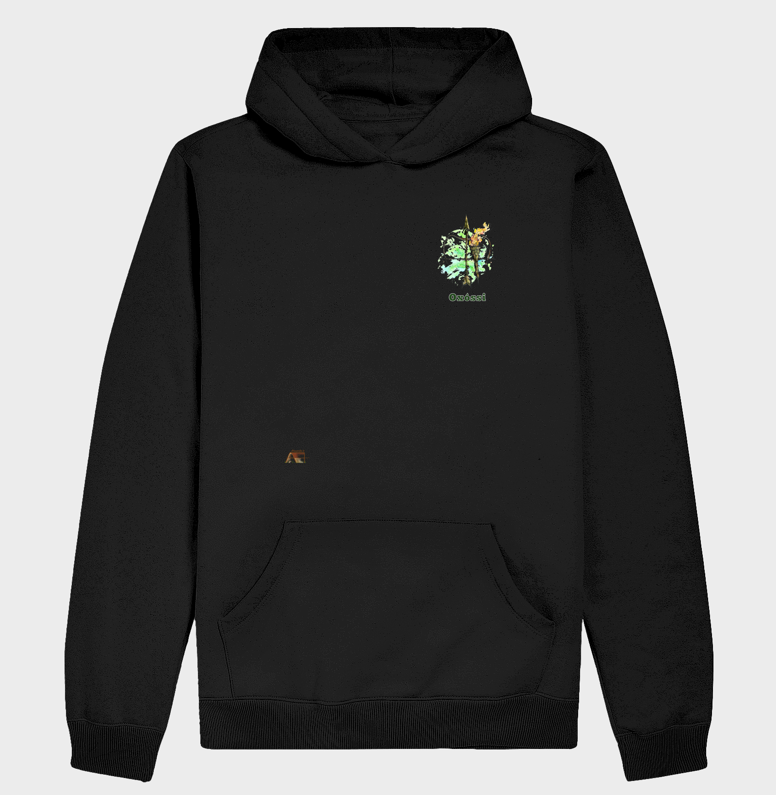  Camiseta Espírito da Caça no peito Oxóssi Invisível 100% Algodão