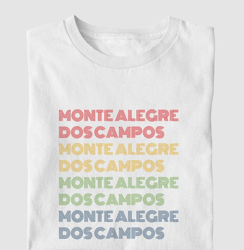 Monte Alegre dos Campos Letreiro Retrô