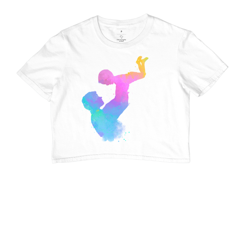 Camiseta Coleção Pai - Pai e Filho Rosa