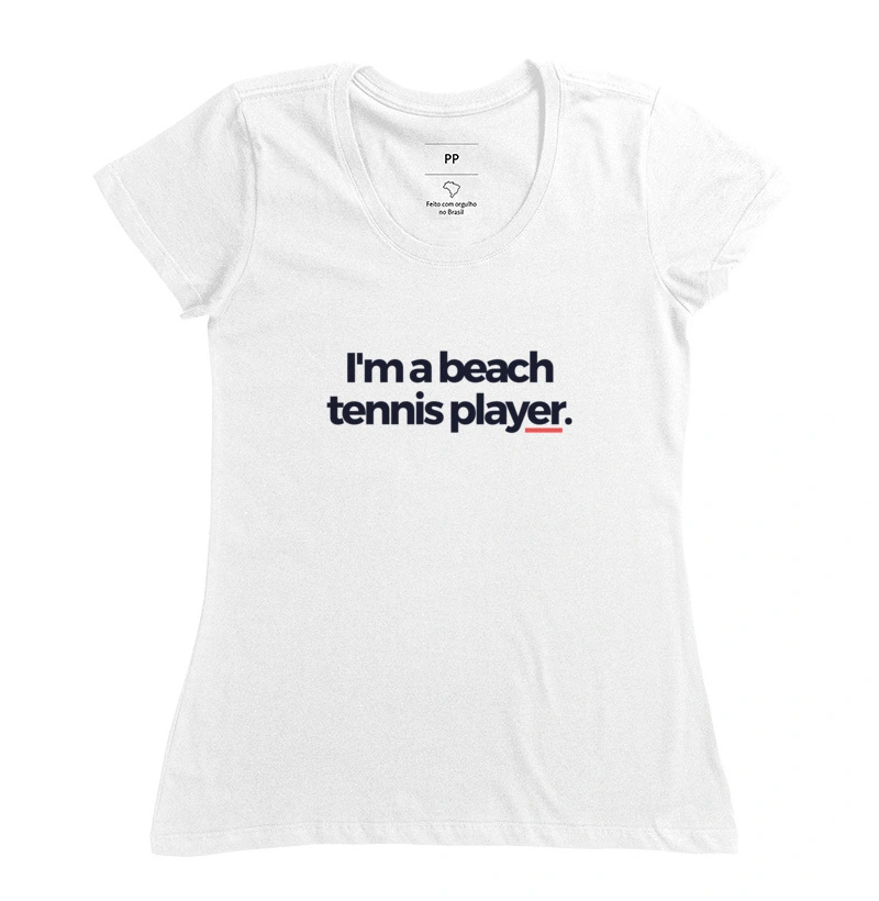 Im a beach tennis player 