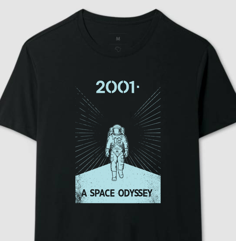 Camiseta 2001: Uma Odisseia No Espaço